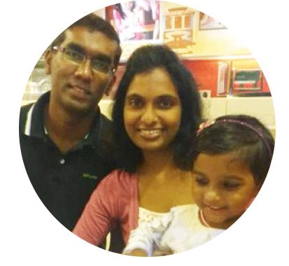 Amalraj and Chriselda on UK Tier 2 Dependant Visa of Dr. Ruchi Nadar