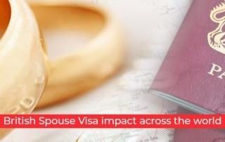 British Spouse Visa impact across the world