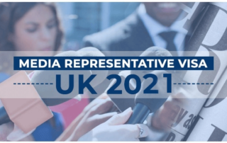 Media representative visa UK