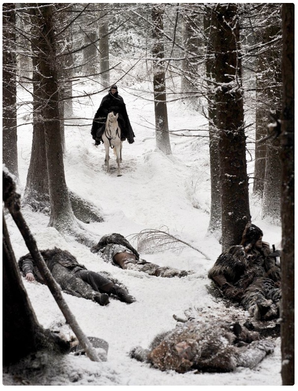 The Haunted Forest filled with White walkers The Haunted Forest filled with White walkers