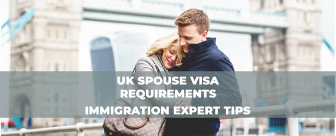 UK spouse visa application