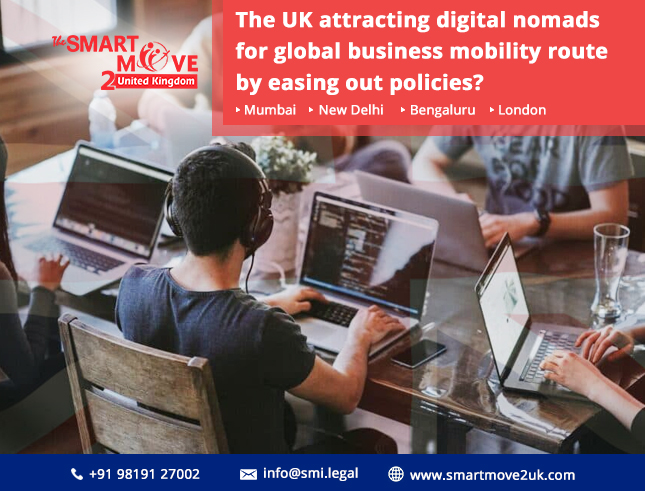 Digital nomads global business mobility route