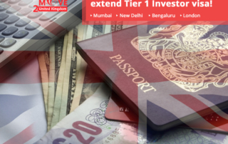 Extend Tier 1 Investor Visa