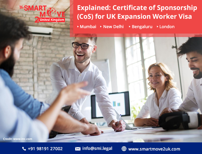 Apply To Certificate Of Sponsorship UK Expansion Worker Visa
