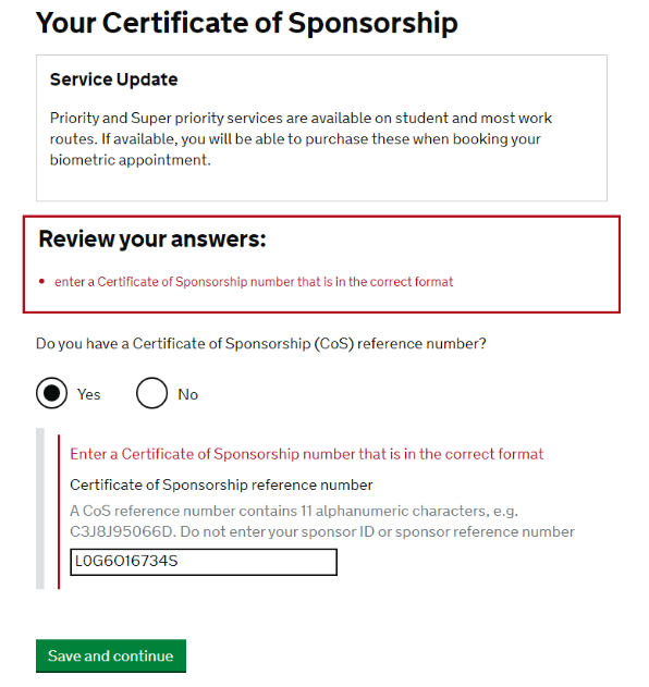 How to verify sponsorship