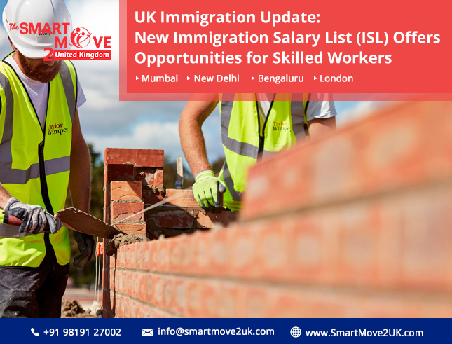 UK Immigration Salary List (ISL)