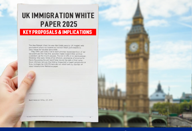 UK Immigration White Paper 2025